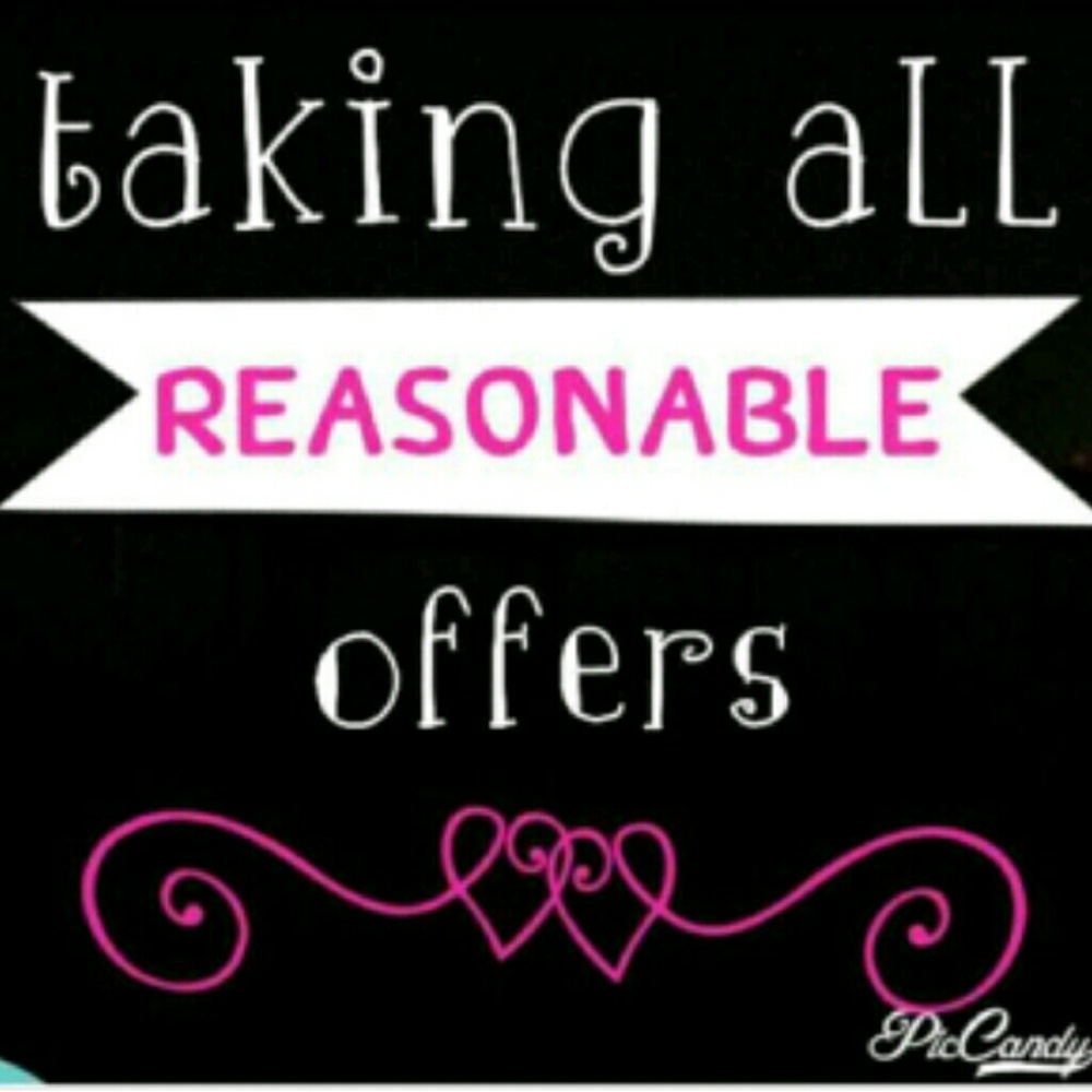Offers encouraged!